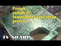 Tv Sharp pin protek sudah di buka tapi tetap protek stanby‼️begini cara memperbaikinya