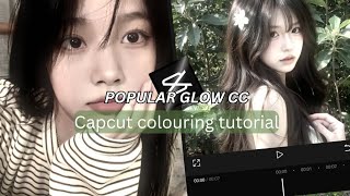 Capcut colouring tutorial || How to do colouring in capcut || Soft Glow colouring || Kim Nini