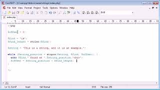 Beginner PHP Tutorial 49 String Functions String Position Part 2 ‏