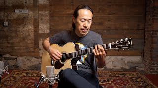 Hiroya Tsukamoto plays Vistas del Pasado on Santa Cruz Cutaway OM Blackwood 6052