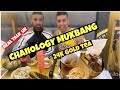 24K GOLD TEA + SAMOSA CHAAT+ CHICKEN SHAWARMA WRAP, MEGA FEAST  MUKBANG | REAL TALK | CHAIIOLOGY