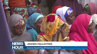 JIGAWA PALLIATIVES: Governor Namadi Flags Off Distribution Exercise