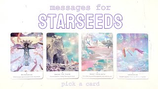 Messages for Starseeds 💫 Pick a card