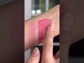 comparing rarebeauty soft pinch liquid blush to new luminous powder blush in shade happy🩷 shorts