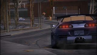 Vic vs Earl /Toyota Supra vs Lancer EVO VIII ( Blacklist 9 Rival Challenge - NFS MW )