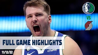 Luka Doncic (42 points, triple-double) Highlights vs. Portland Trail Blazers