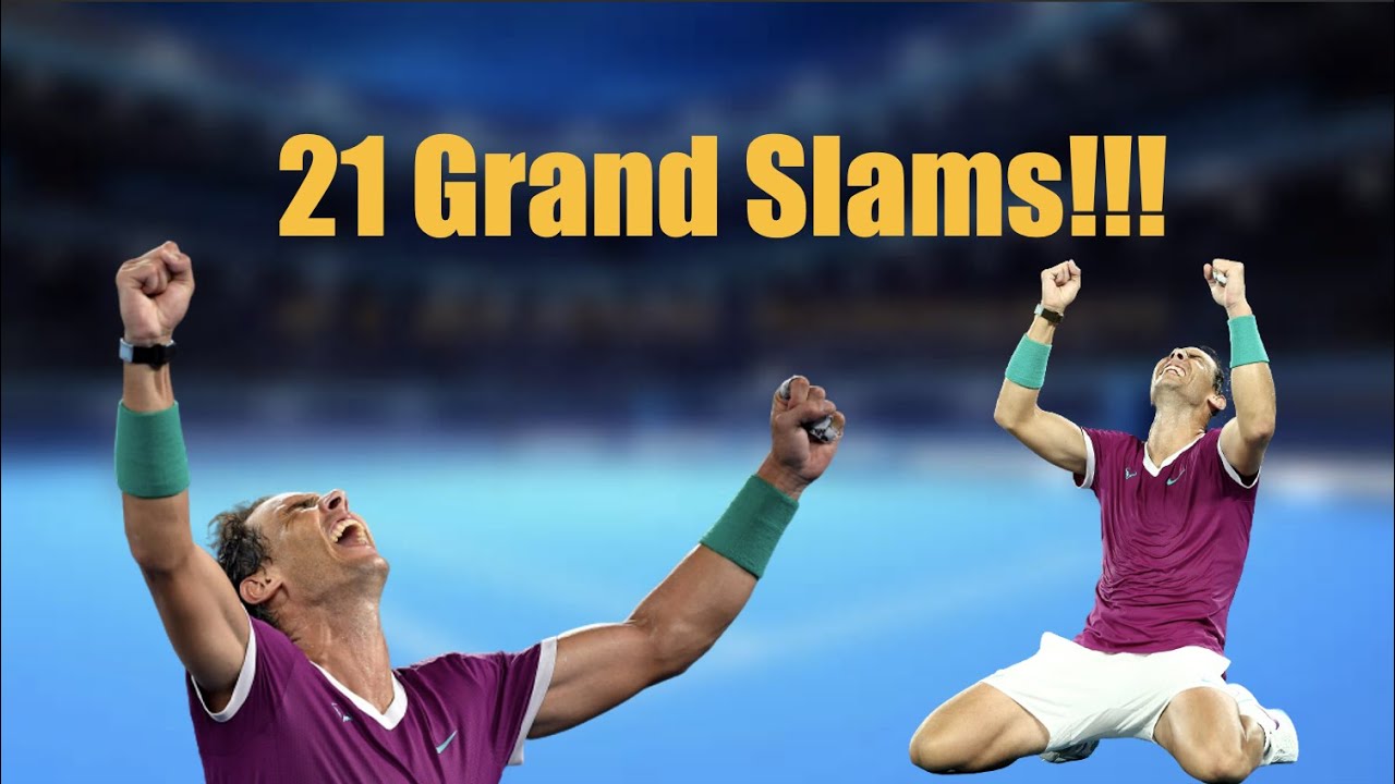 Rafael Nadal: All 21 Grand Slams Championship Points - YouTube