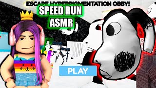 SPEED RUN - Escape Hyperpigmentation Monster! OBBY Roblox