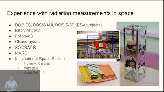 I. Ambrožová, O. Ploc [ÚJF CAS]: Dosimetry characteristics in space