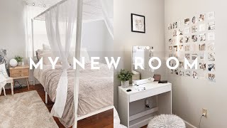 EXTREME BEDROOM MAKEOVER | aesthetic bedroom transformation✨🌥