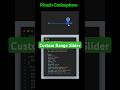 Custom Range Slider Using HTML CSS And JavaScript #coding #shorts #shortsfeed #trending