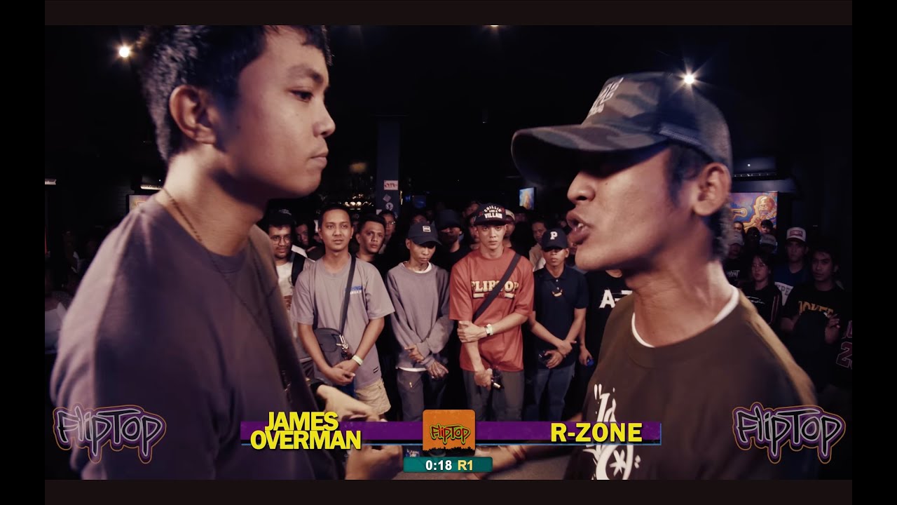 Fliptop R Zone Vs James Overman Youtube
