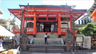 平成30年　新宿区＜筑土八幡神社＞例大祭　本社江戸神輿＝渡御（神楽坂三町会～袋町会）