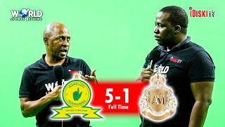 Mamelodi Sundowns 5-1 Royal AM | Bow Down To Rulani Mokwena | Tso Vilakazi