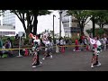 2015原宿スーパーよさこい 1日目 夜高舞緋組 nhk前ストリート ※申し訳ありませんが低画質モード撮影です！）