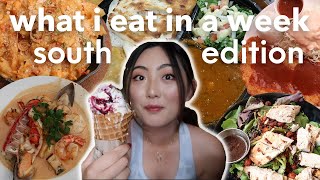 WHAT I EAT IN A WEEK IN THE SOUTH | FOLLOWERS CHOOSE WHAT I EAT (GEORGIA, ALABAMA, TENNESSEE) pt. 1