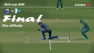 Sri lanka vs Pakistan Asia Cup 2022 FINAL HIGHLIGHTS - Cricket 22