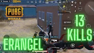 13 kills easy erangel gameplay chickenn.🔥