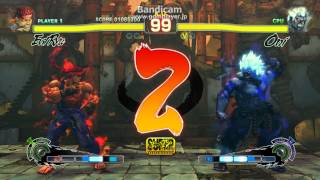 SSFIV AE PC - Evil Ryu VS Shin Oni