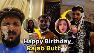 Happy Birthday Rajab Butt 🎂 | Family Surprise Birthday On Tiktok Live 😱