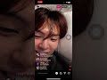 the rose s hajoon live on instagram 10 14 2023