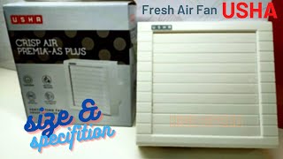 USHA CRISP AIR PRIMEA AS PLUS 150MM WHITE