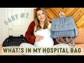 What’s In My Hospital Bag for Baby #2 (and what I won’t be packing…)