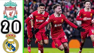 Liverpool x Real Madrid | 2-0 | extended highlights and Goals | UCL 2024-2025