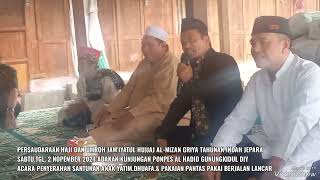 KE PONPES AL HADID GUNUNGKIDUL DIY PENYERAHAN SANTUNAN ANAK YATIM.DHUAFA& PAKAIAN PANTAS PAKAI