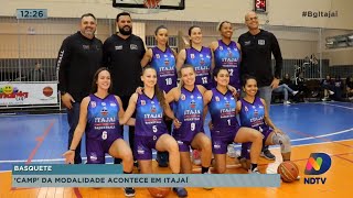 BG Esporte: segue em Itajaí até sexta-feira a segunda edição do Basquete Camp