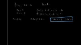 MATEMATICA: funzioni 3, iniettive, suriettive, biettive