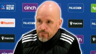 Erik ten Hag post-match press conference | Crystal Palace 4-0 Manchester United