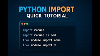 Python Import Quick Tutorial – Modules, Packages, and Libraries Explained!