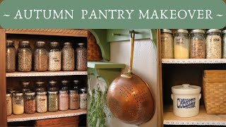 Small Pantry Organization & Makeover ~ Fall Decor & DIY Projects & Ideas