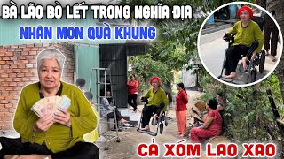 Cả Xóm Lao Xao Bà Lão Bò Lết Trong Nghĩa Địa Nhận Được Quà Khủng Từ MTQ