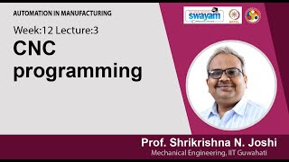 Lec 38: CNC programming
