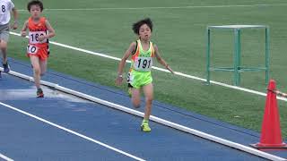 4年以下男子1000m1組目 第36回葛飾区陸上競技選手権大会20210703