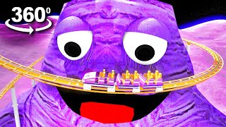 The Ultimate Thrill: Grimace Shake Roller Coaster 360 VR Adventure