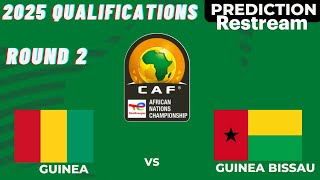 Guinea vs Guinea Bissau Live Stream CAF African Nations Championship 2024 Qualifiers Commentary