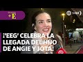 Guerreros y Combatientes congratulated new daddies Angie and Jota | Más Espectáculos (TODAY)