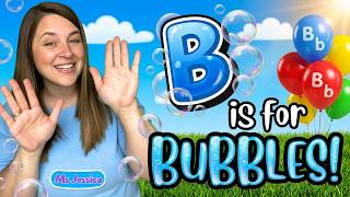 Phonics Song: Letter B | Bubbles, Balloons & Alphabet Fun 🫧