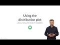 Python Tutorial: Using the distribution plot