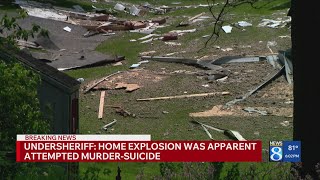 Undersheriff: Home explosion was apparent attempted murder-suicide
