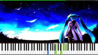 Hatsune Miku - Meteor {FULL VERSION} (Piano Tutorial) [Synthesia]