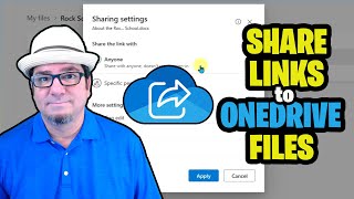 How to Create Share Links to OneDrive Files