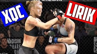 $500 Tournament - xQc vs Lirik - EA Sports UFC 3 | xQcOW