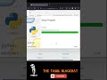 How To Install Python In Our System #python #python installation #programming