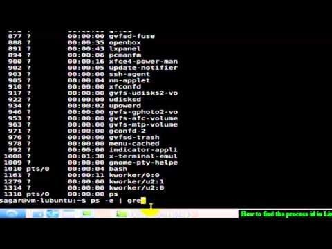 How to find the process id in Linux How to find the process id in Linux
