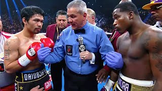 Manny Pacquiao (Philippines) vs Adrien Broner (USA) | BOXING fight, HD, 60 fps