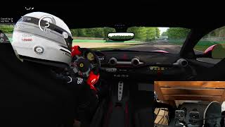 FERRARI 812 SUPERFAST   [ASSETTO CORSA]  MONZA TRACK | LOGITEGH DRIVING WHEEL FOOTCAM